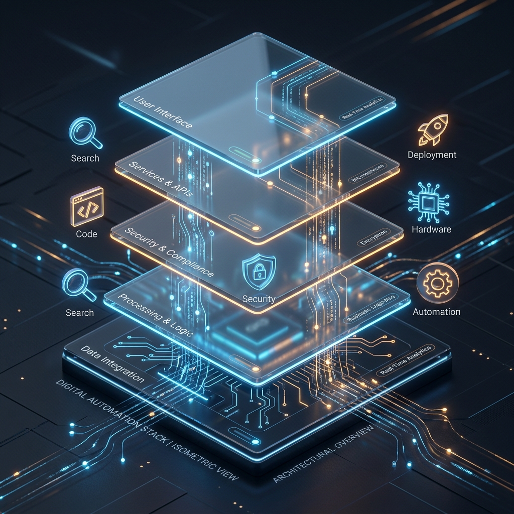 3D Process Stack